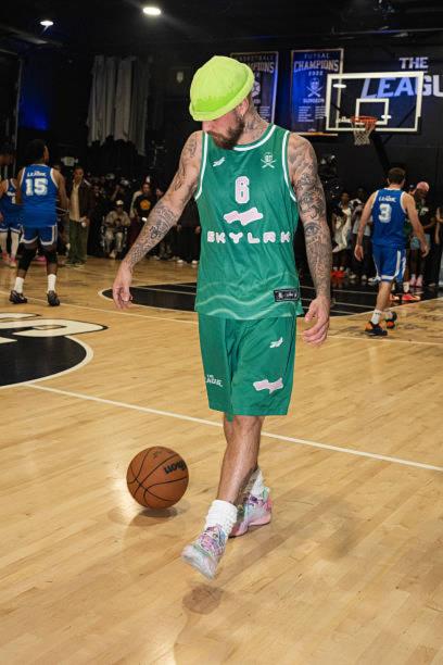 Jersey Spotlight: Justin Bieber’s Bold Kelly Green Basketball Look